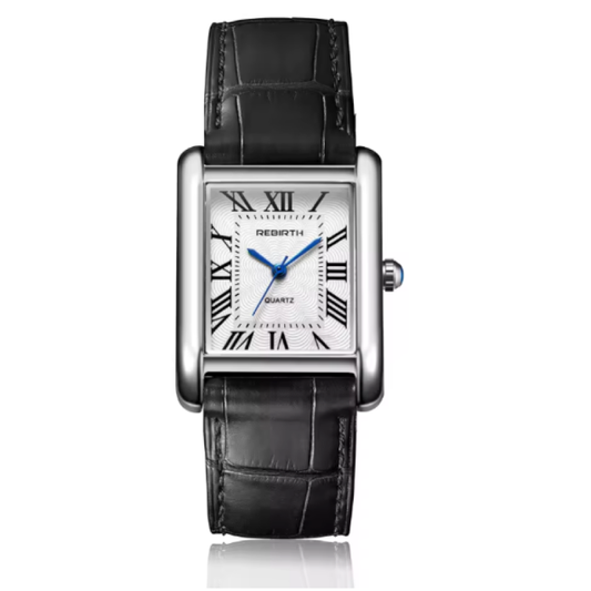 Petite montre carrée Simple de Style rétro, échelle romaine, mouvement à Quartz